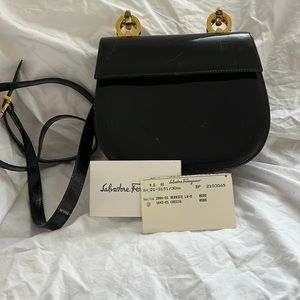 Black mini Salvatore Farragamo bag